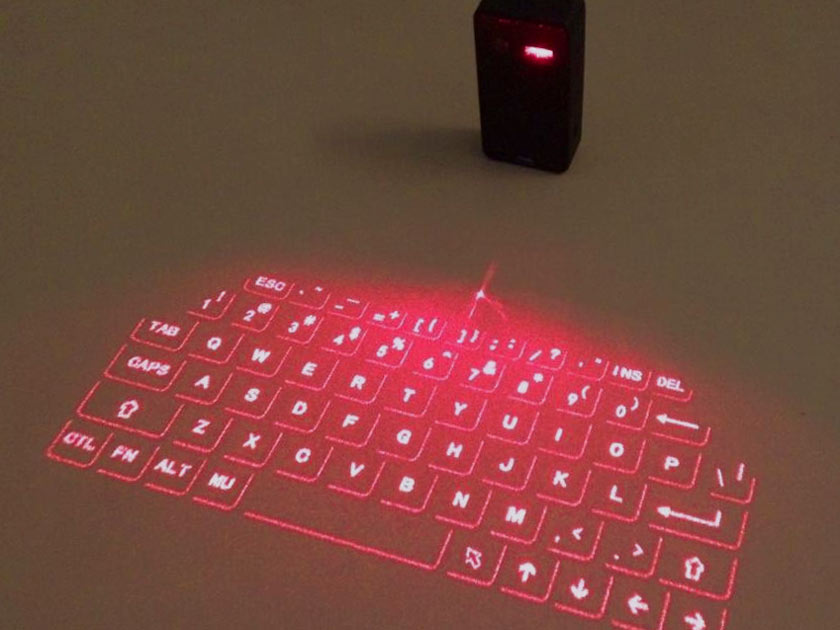 bluetooth laser projection keyboard